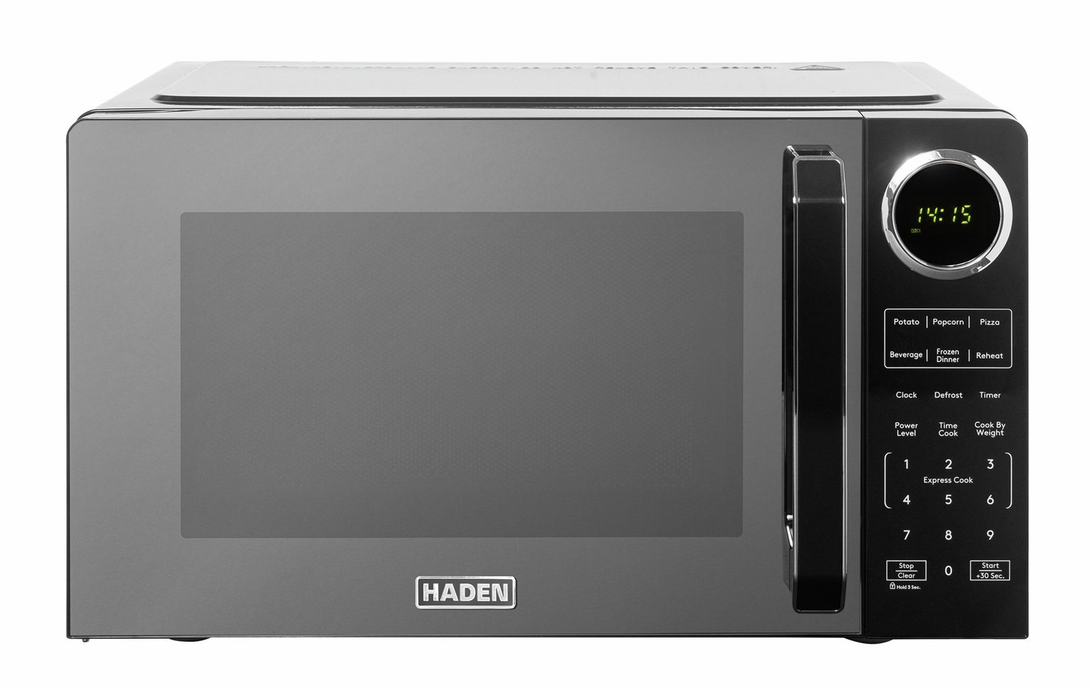 Haden 900W 23L Standard Microwave 214690 - Black