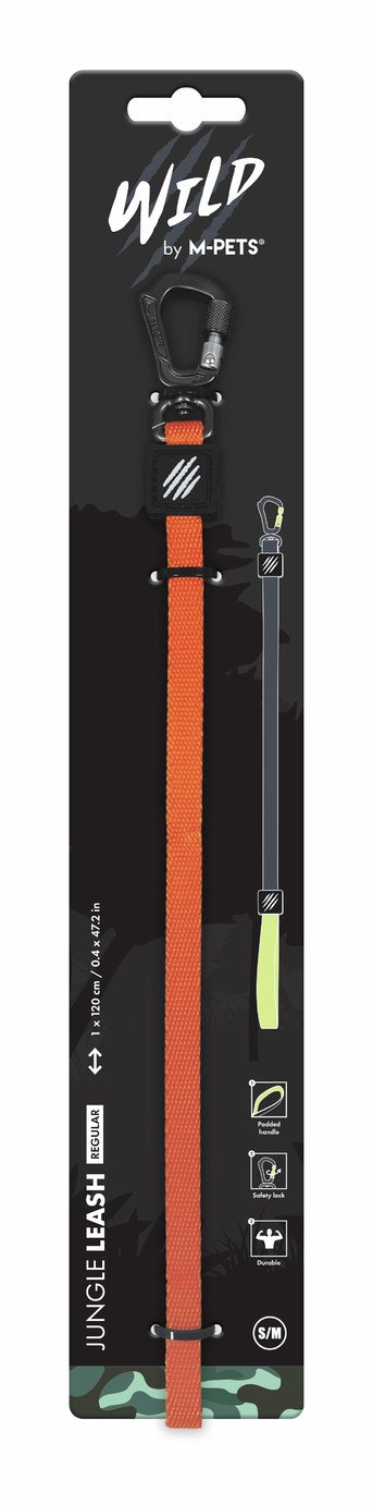M-PETS Wild Jungle Dog Lead - Small to Medium