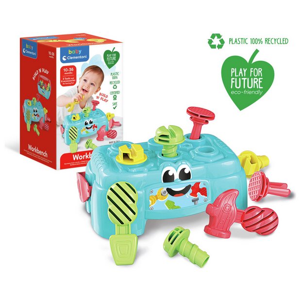 Buy Baby Clementoni ECO Toy Workbench | Early learning toys | Argos