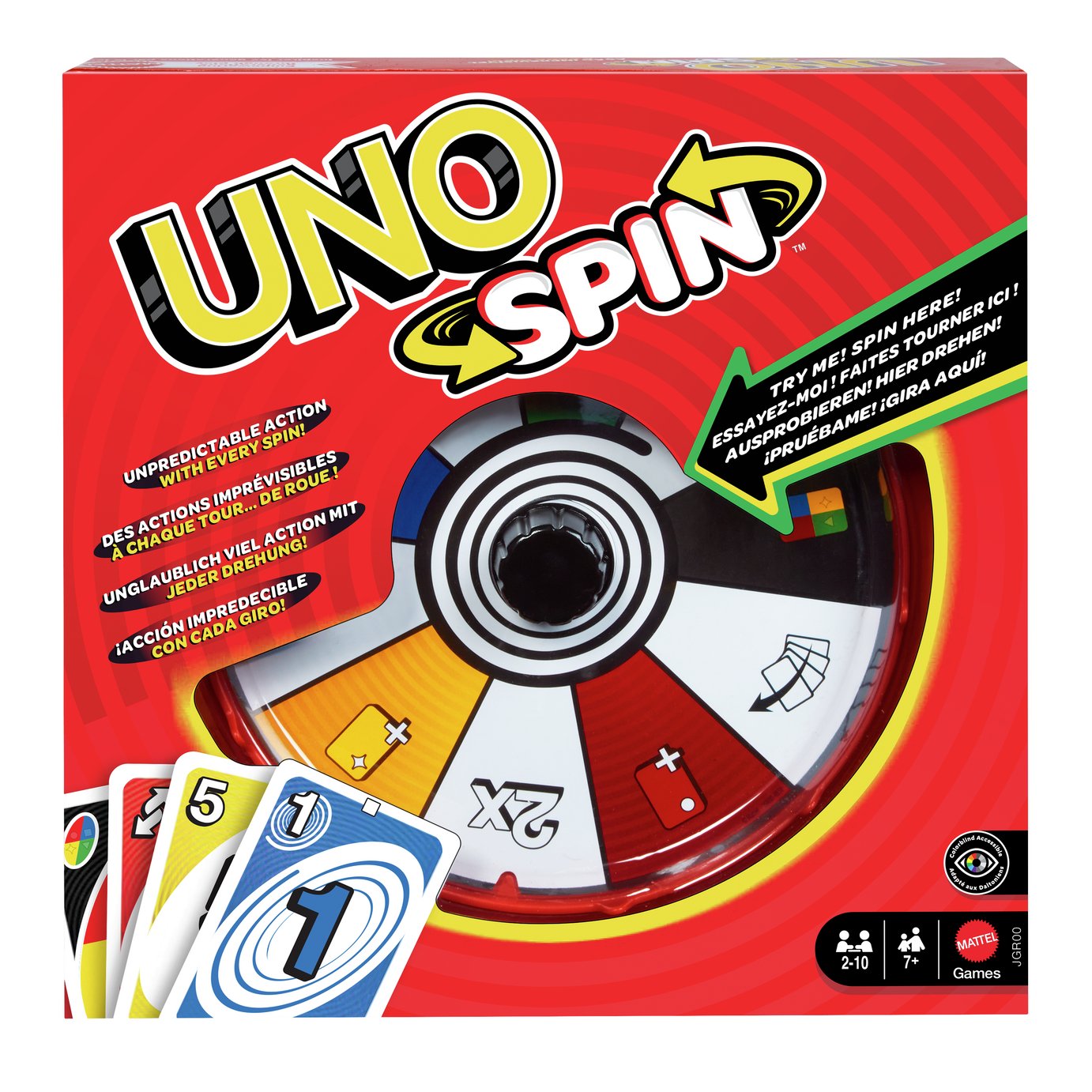 UNO Spin Card Game