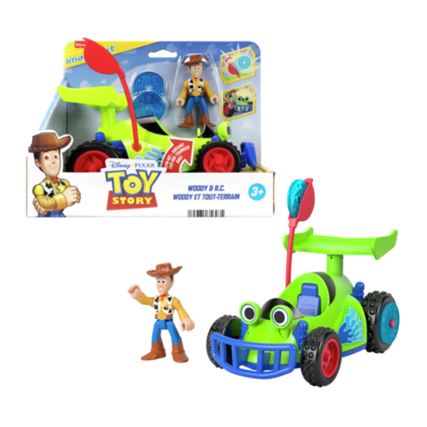 Imaginext Disney and Pixar Toy Story Woody & R.C. playset