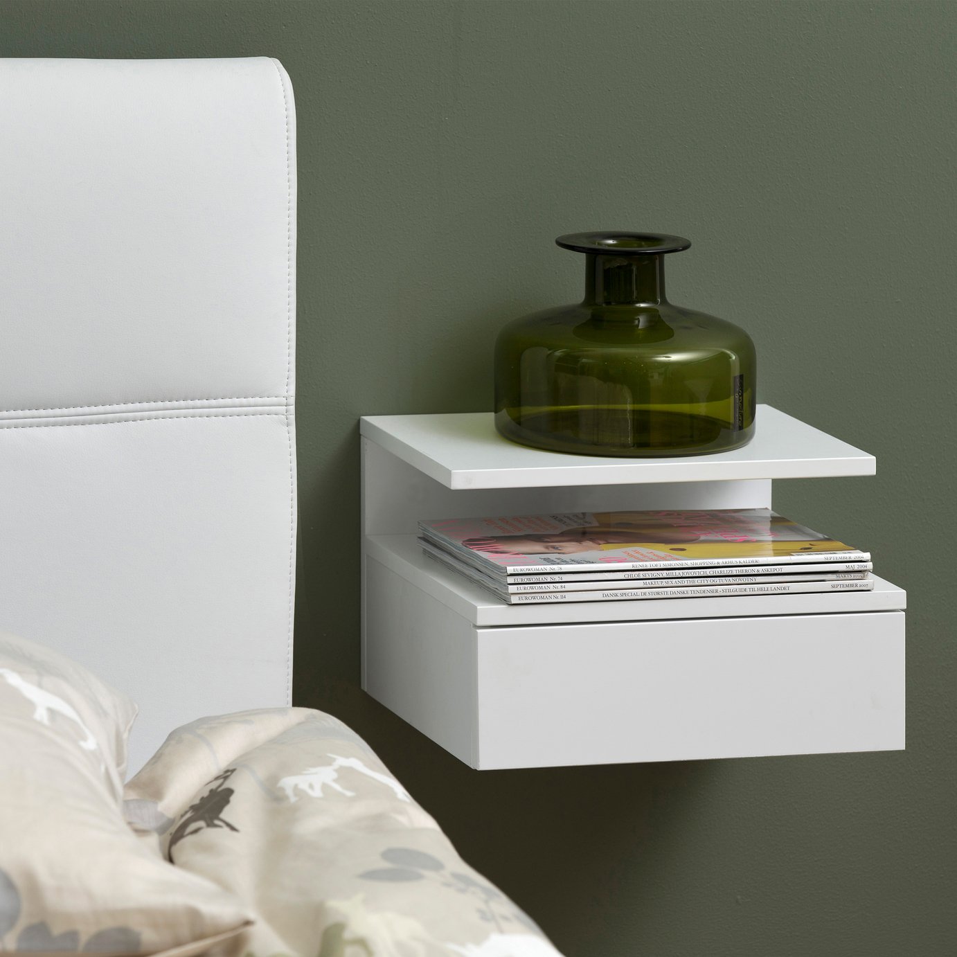 Furniture To Go Ashlan 1 Drawer Bedside Table