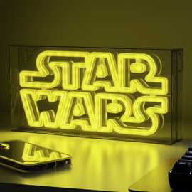 The Mandalorian Star Wars LED Neon Light - Yellow
