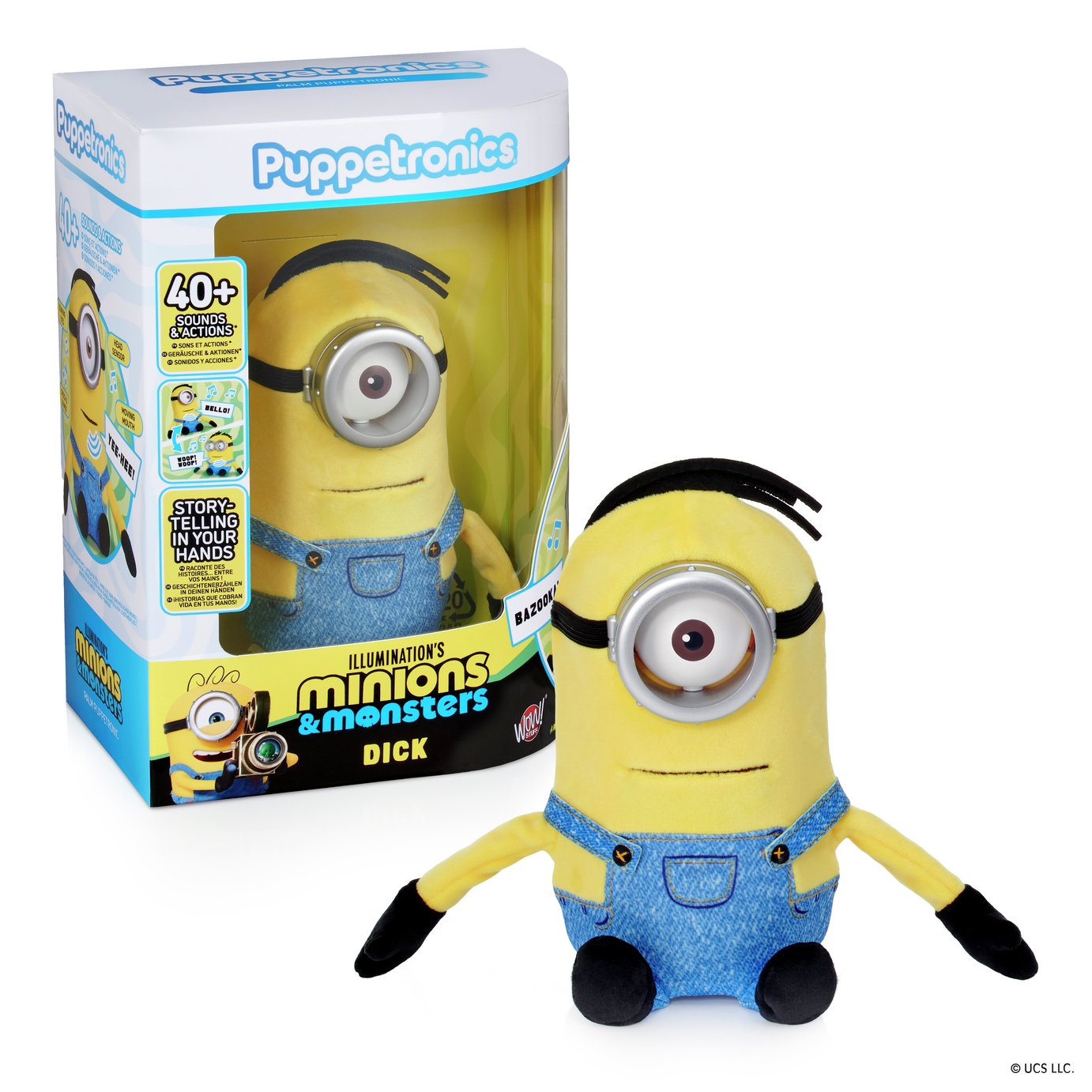 Minions Dick Palm 20cm Puppetronic