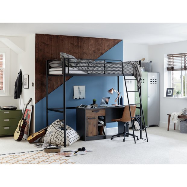 Argos bunk shop bed with desk