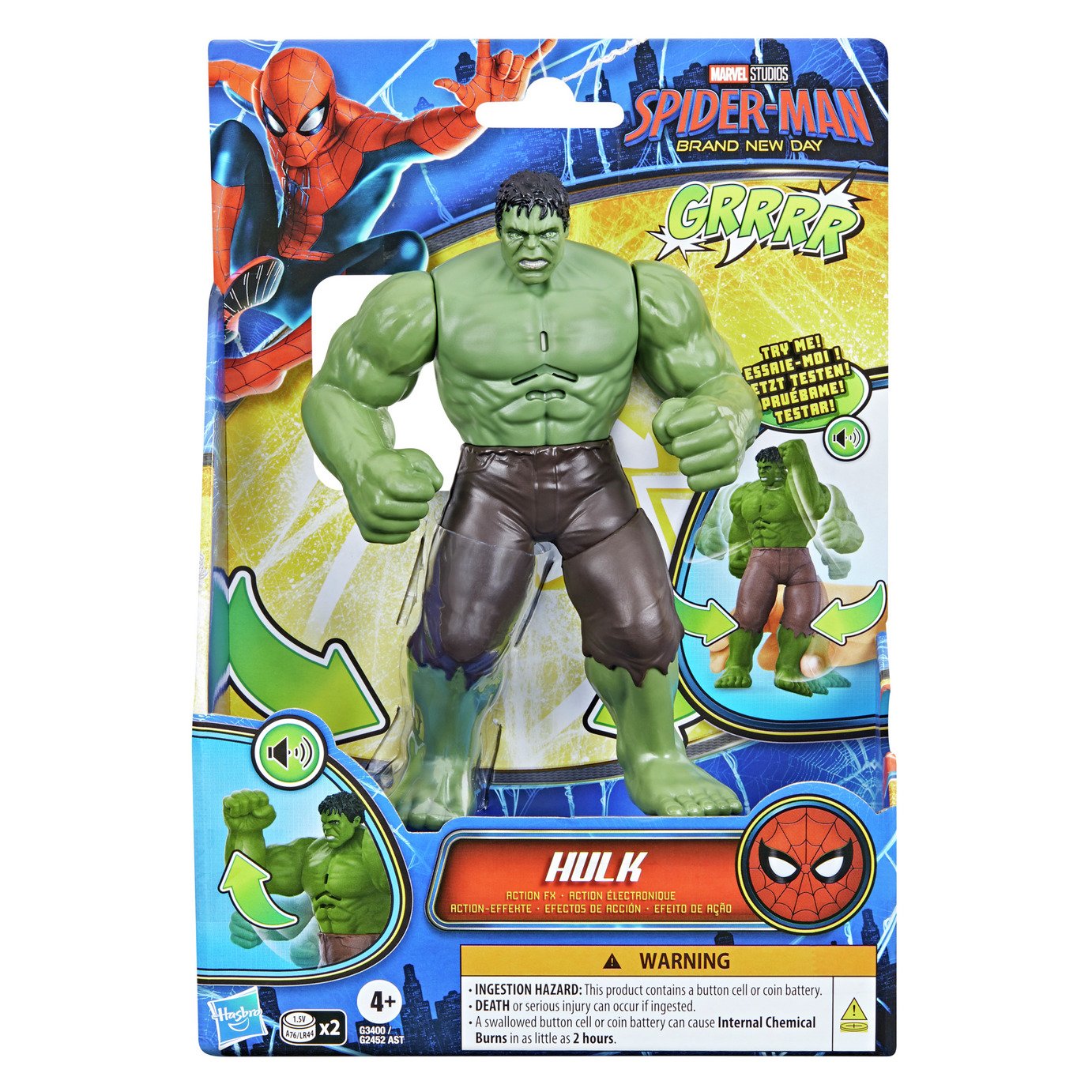 Spider-Man Brand New Day Hulk Action FX Figure 