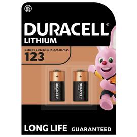 Duracell High Power Lithium 123 Battery (CR123A) Pack of 2
