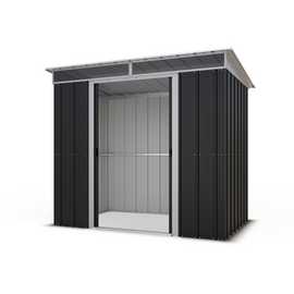 Yardmaster Metal Toplight Pent Garden Shed - 8x5ft