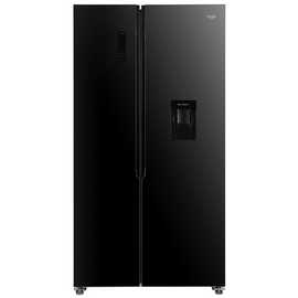 Bush MSBSWTDB20 American Fridge Freezer - Black