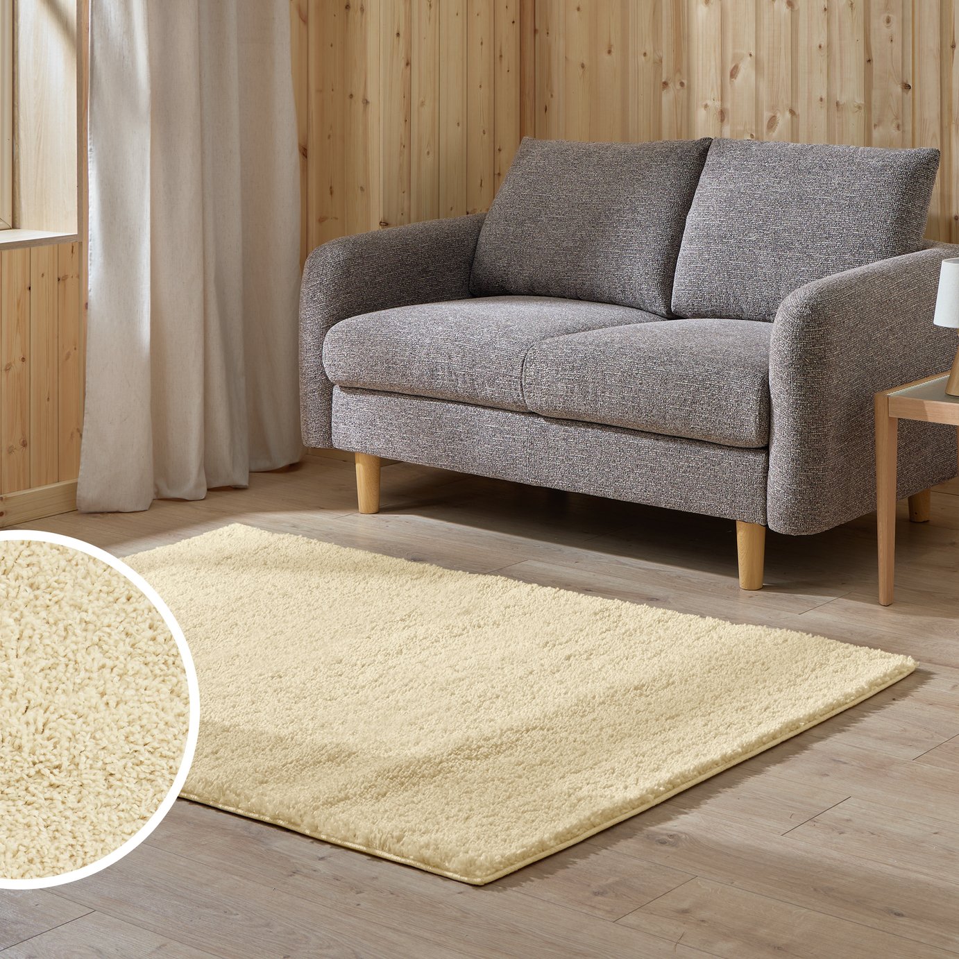 Argos Home Teddy Rug
