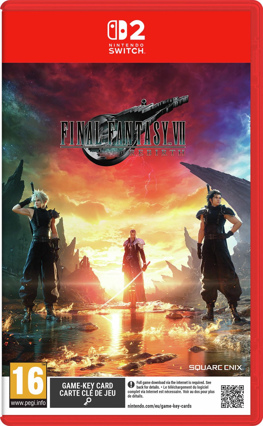 Final Fantasy VII Rebirth Nintendo Switch 2 Game Pre-Order