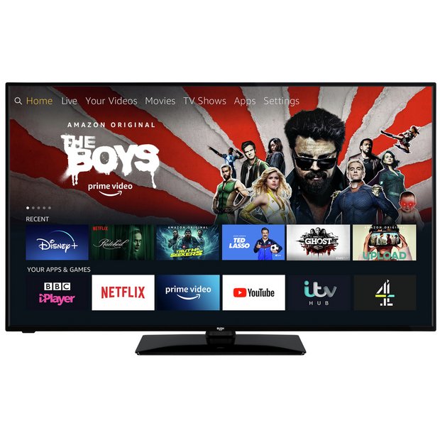 Buy Bush 55 Inch Ultra HD Smart Fire TV Edition with HDR- Black | Televisions | Argos