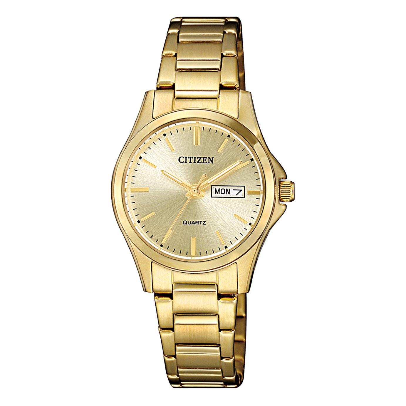 Citizen Ladies Quartz Gold Tone Stainless Steel Watch
