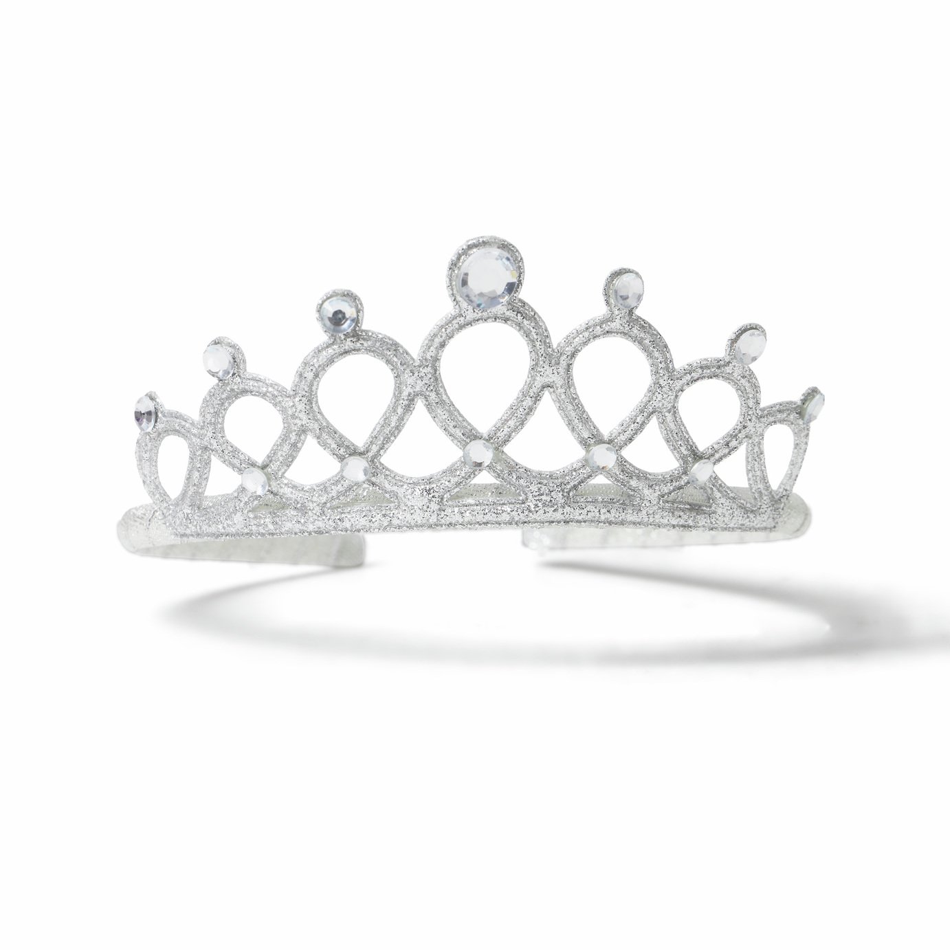Flitzy Silver Glitter Tiara