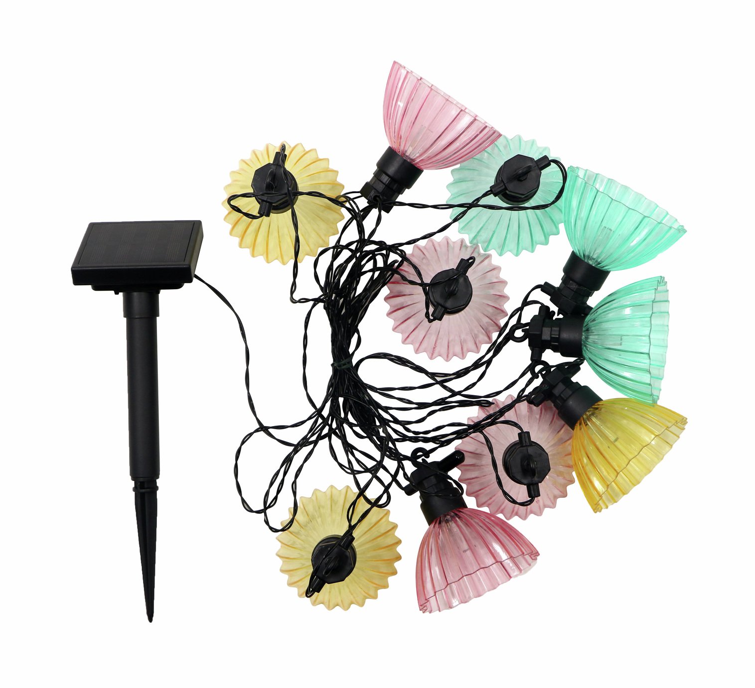 Habitat 10 LED Solar String Lights - Warm White