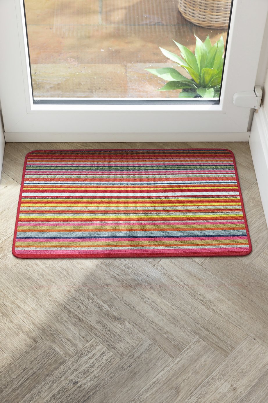 My Mat Candy Multi Bright stripe Runner - 50x75cm