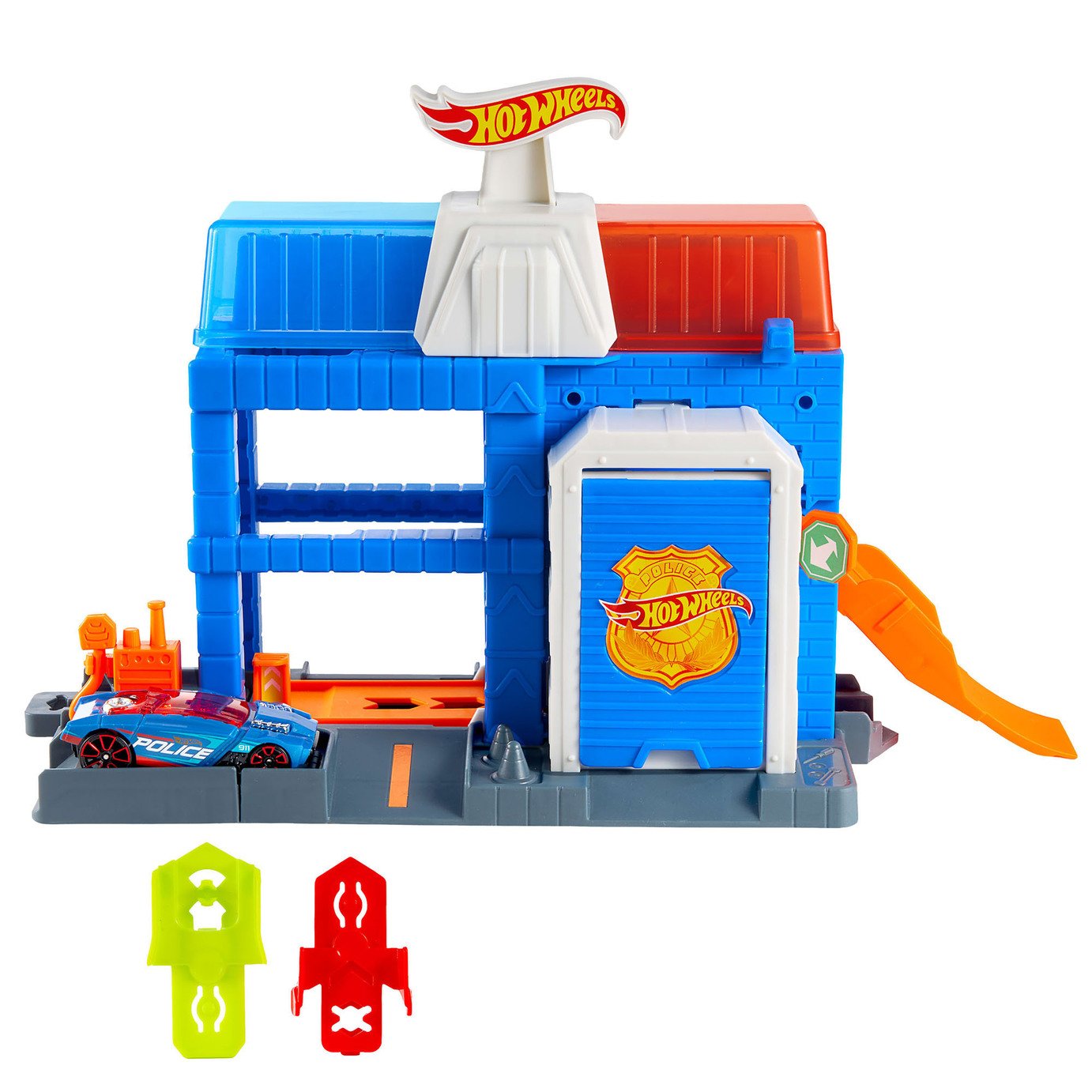 Hot Wheels City Downtown Police Tower Playset