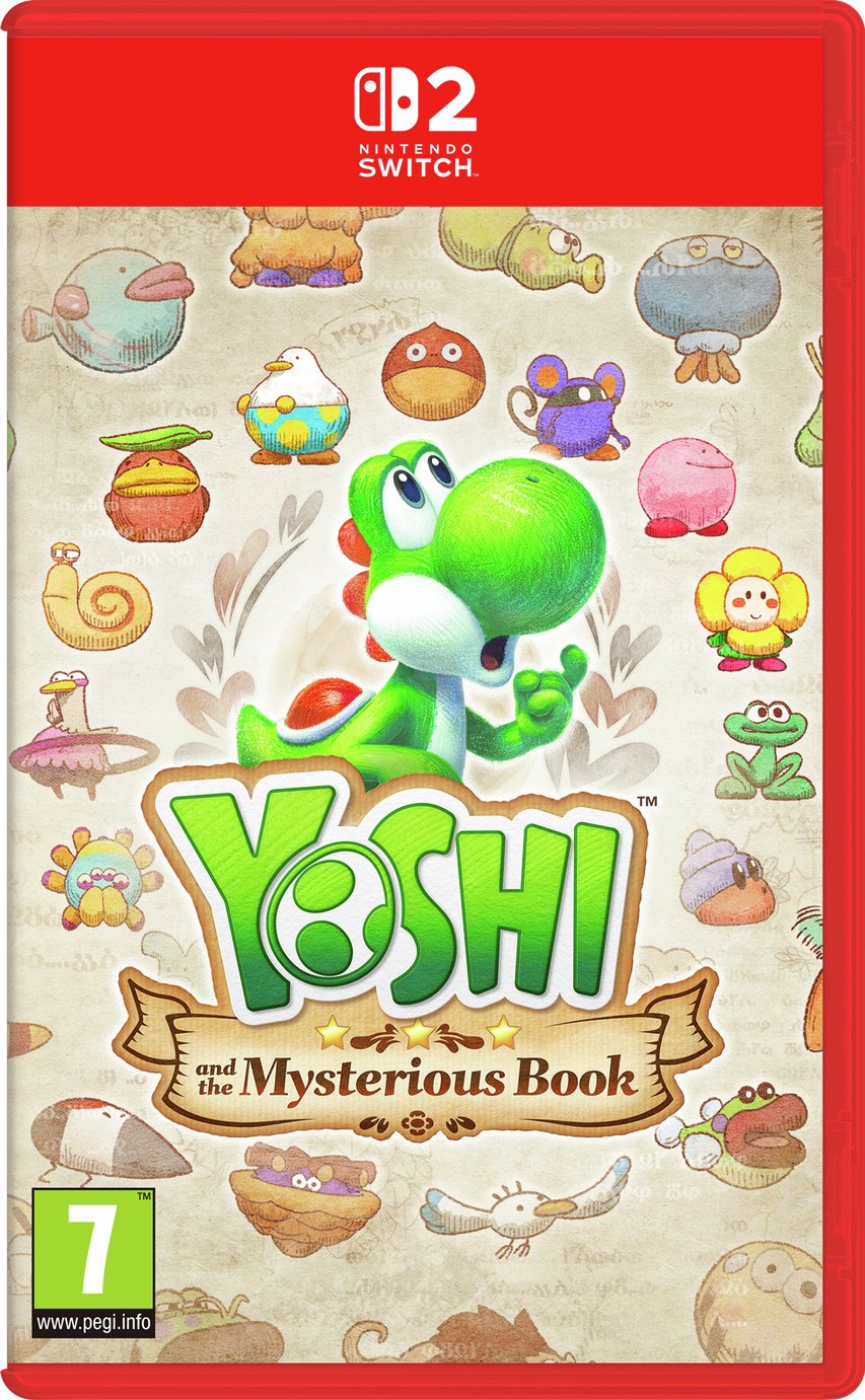 Yoshi And The Mysterious Book Nintendo Switch 2 Game