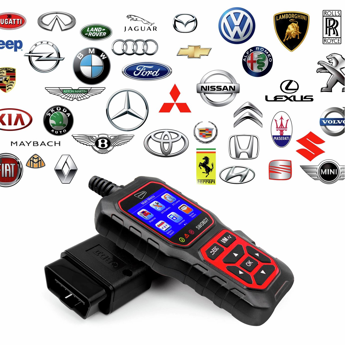 Streetwize OBD II Vehicle Diagnostic Reader 