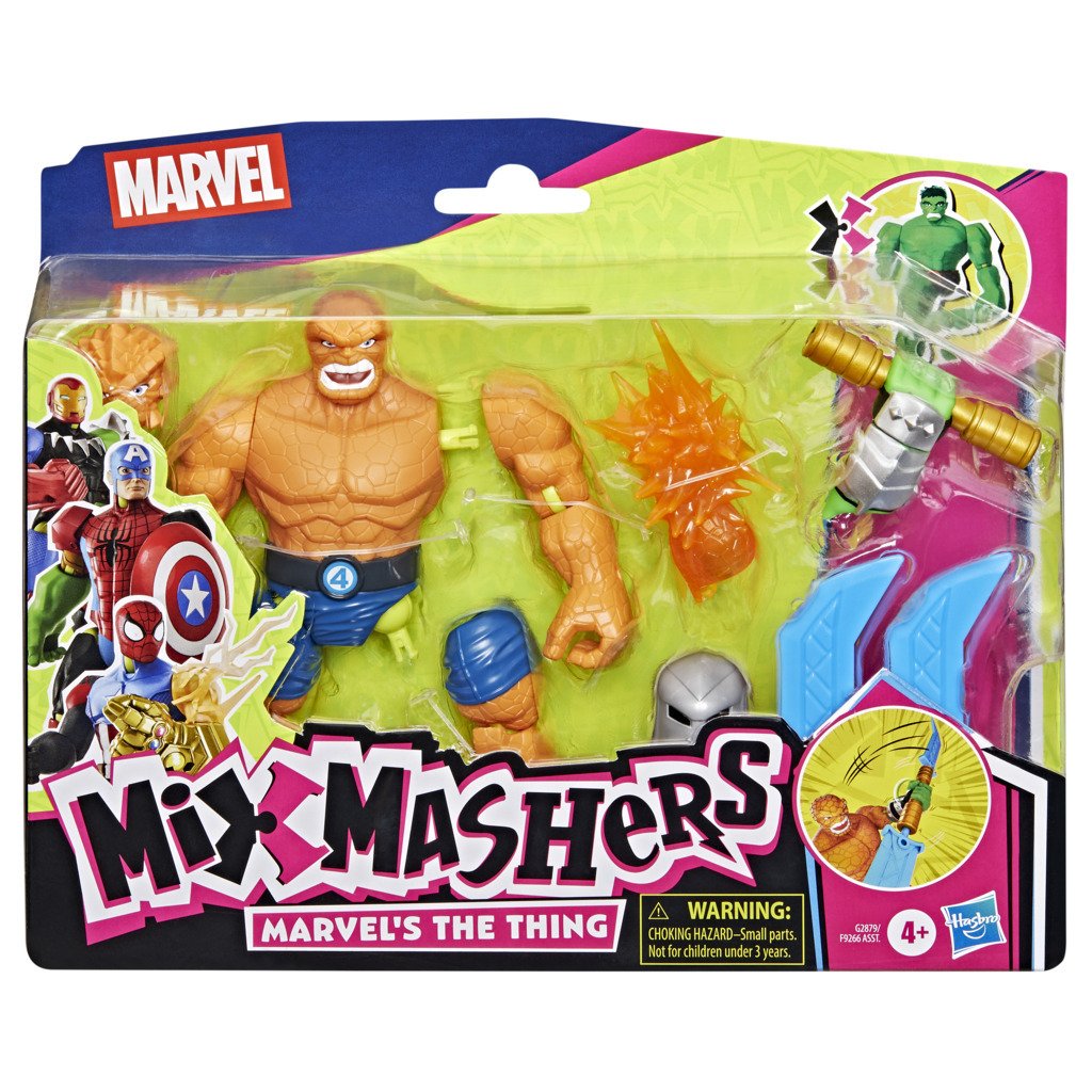Marvel Fantastic 4 Mixmashers Deluxe The Thing Action Figure