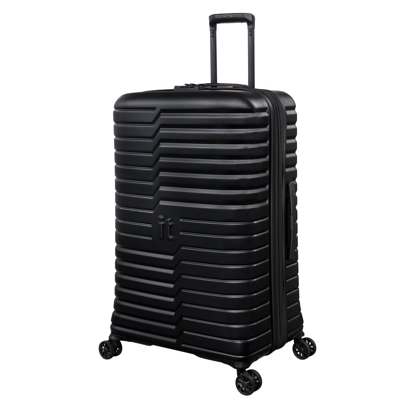 IT Luggage Grandstand Expandable 8 Wheel Hard Suitcase