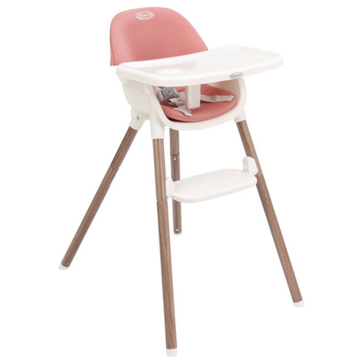 Graco Presti 3-in-1 Highchair - Dusty Rose