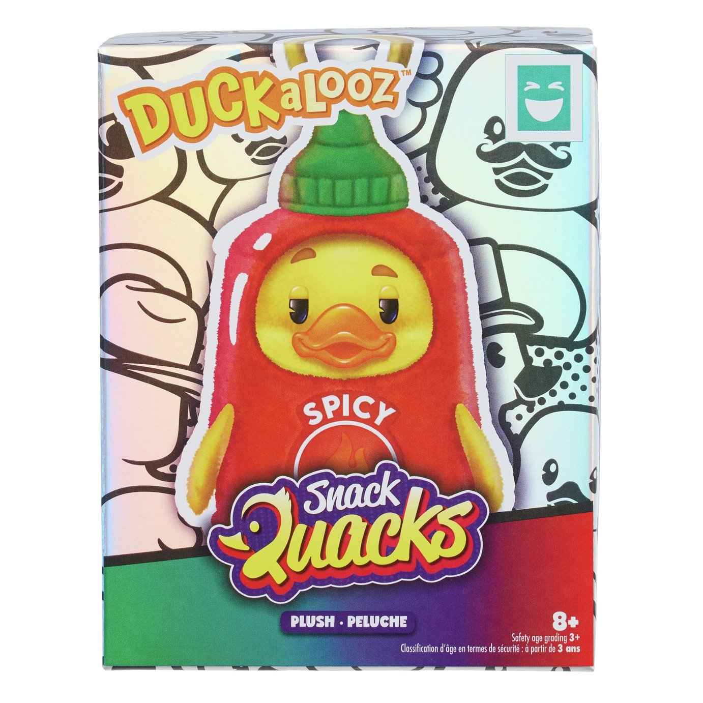 Happy Haul Duckalooz Snack Quack Clip-On Vinyl Plush 