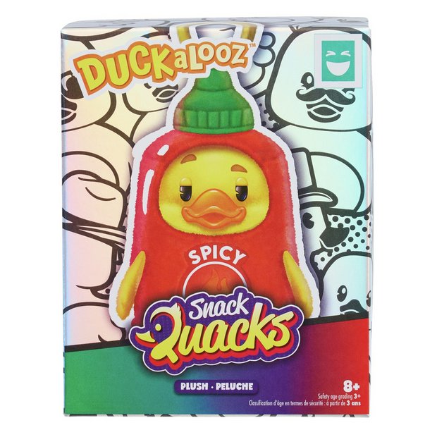 Buy Happy Haul Duckalooz Snack Quack Clip-On Vinyl Plush | Teddy