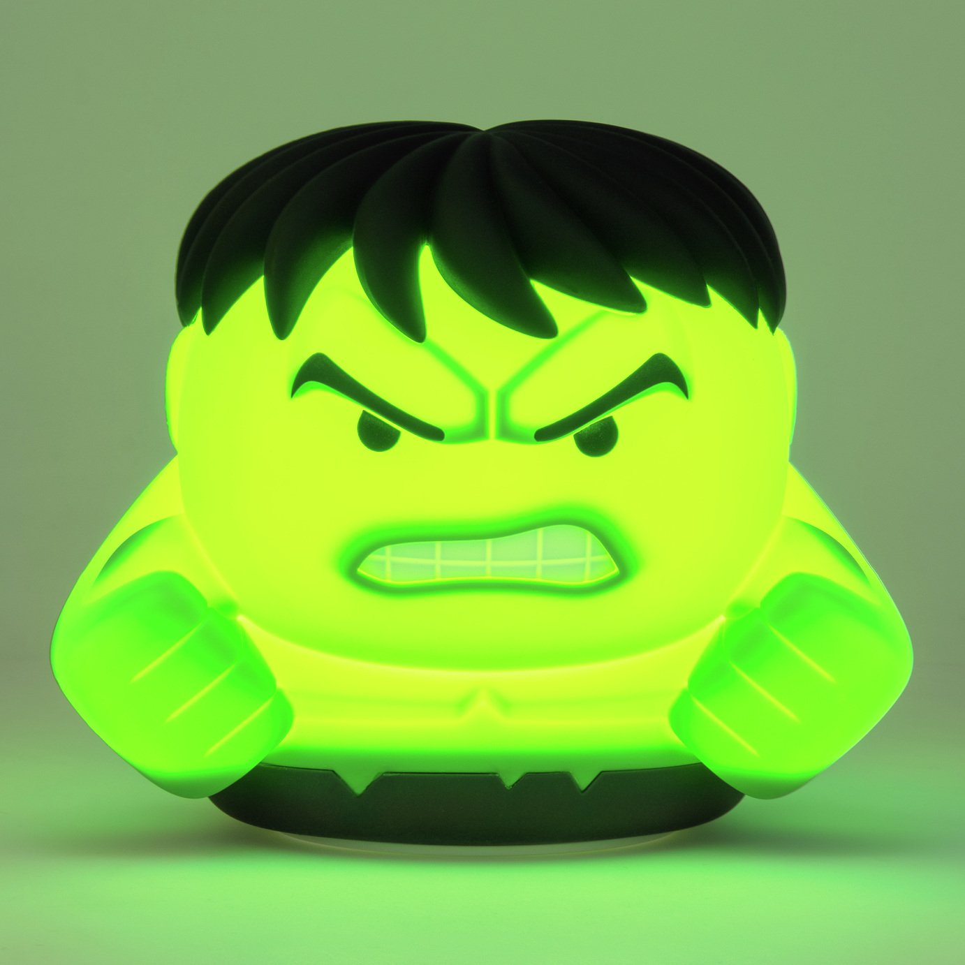Marvel Universe Hulk SquishyGlo Silicone Desk Lamp - Green