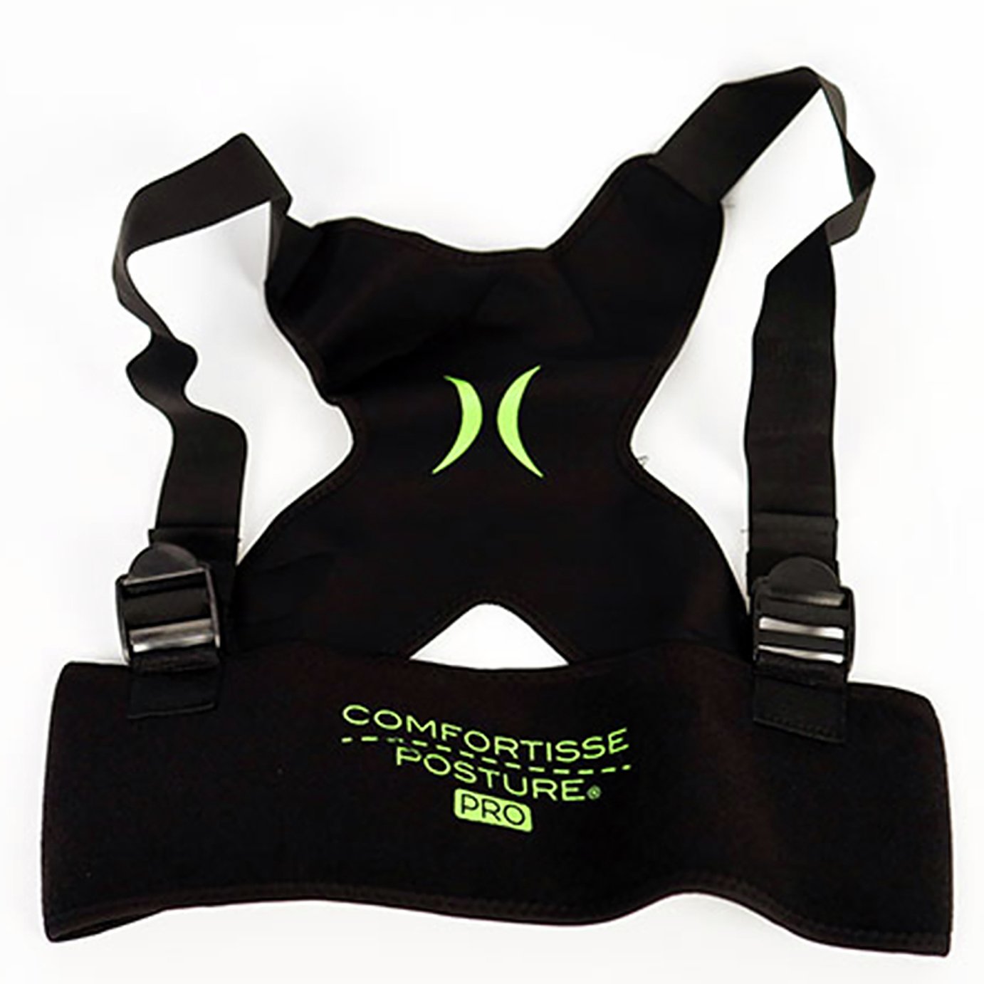 JML Comfortisse Posture Pro Posture Corrector - Black, S/M