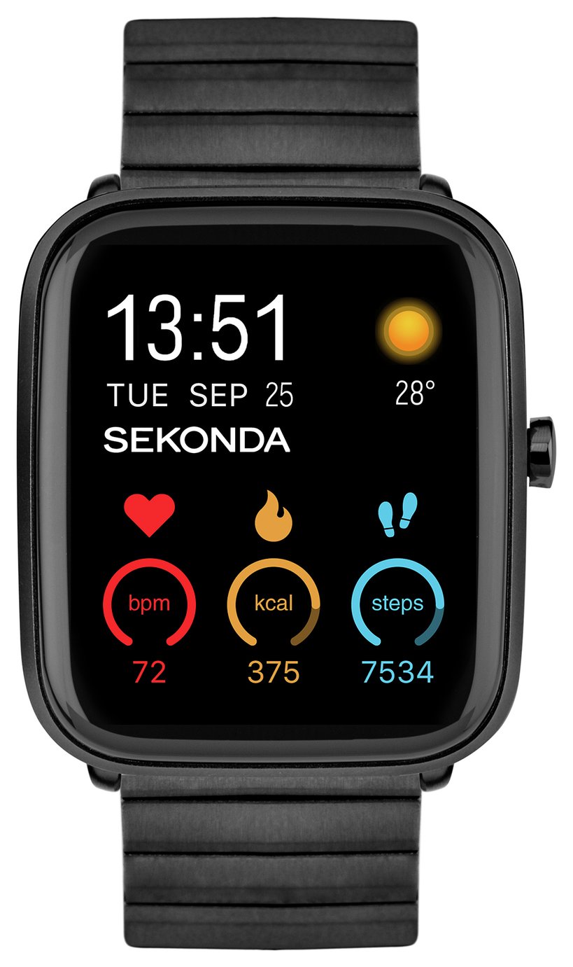 Sekonda Motion Plus Black Bracelet Smart Watch