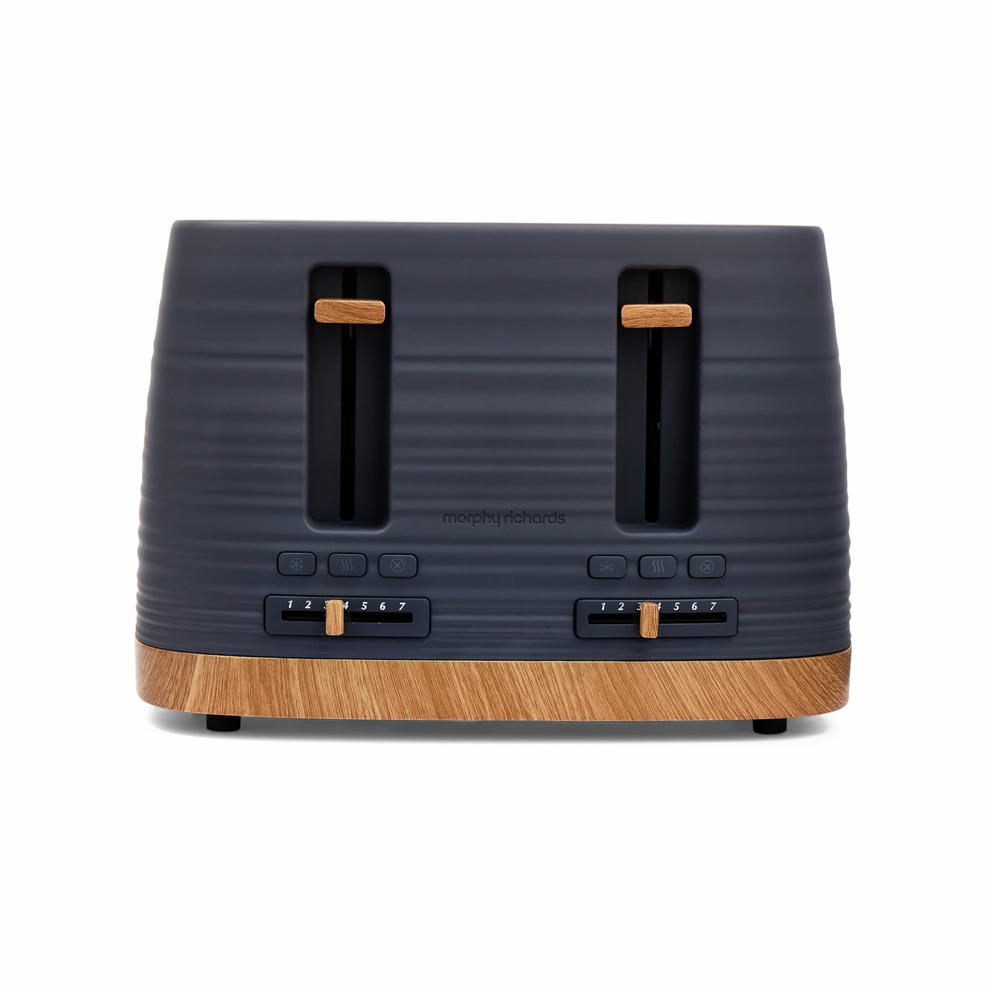 Morphy Richards 243101 Clay 4 Slice Toaster - Flint