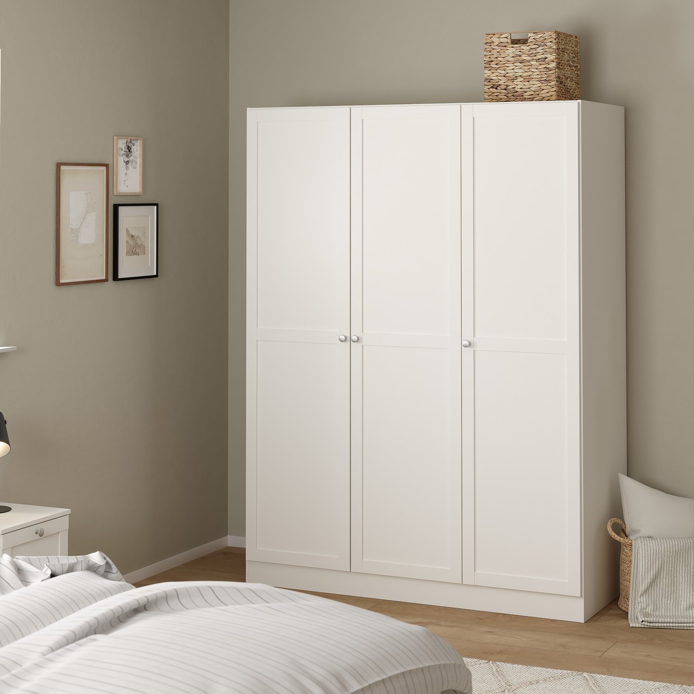 Furniture To Go Brande 3 Doors Wardrobe