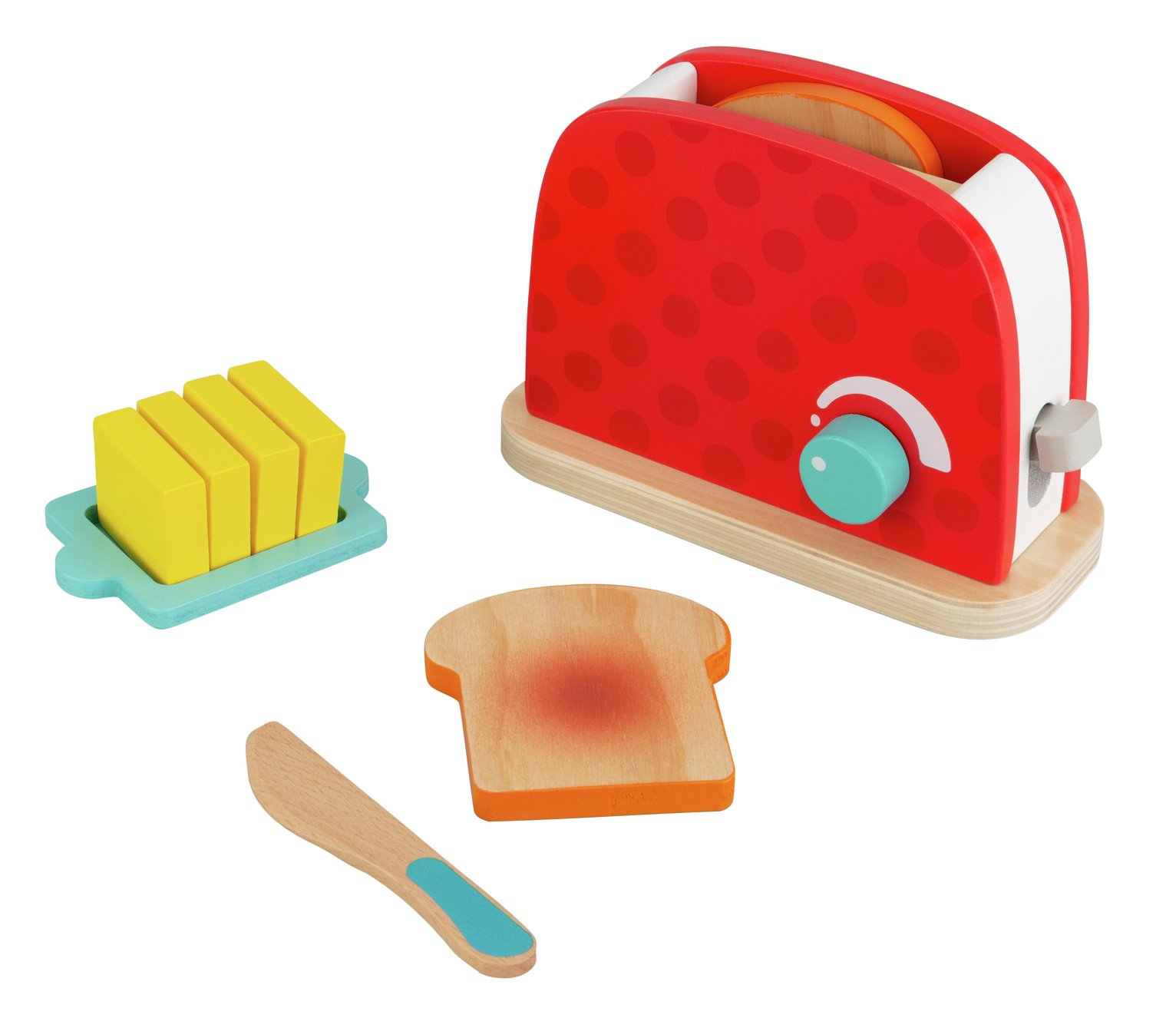Chad Valley Wooden Toy Toaster