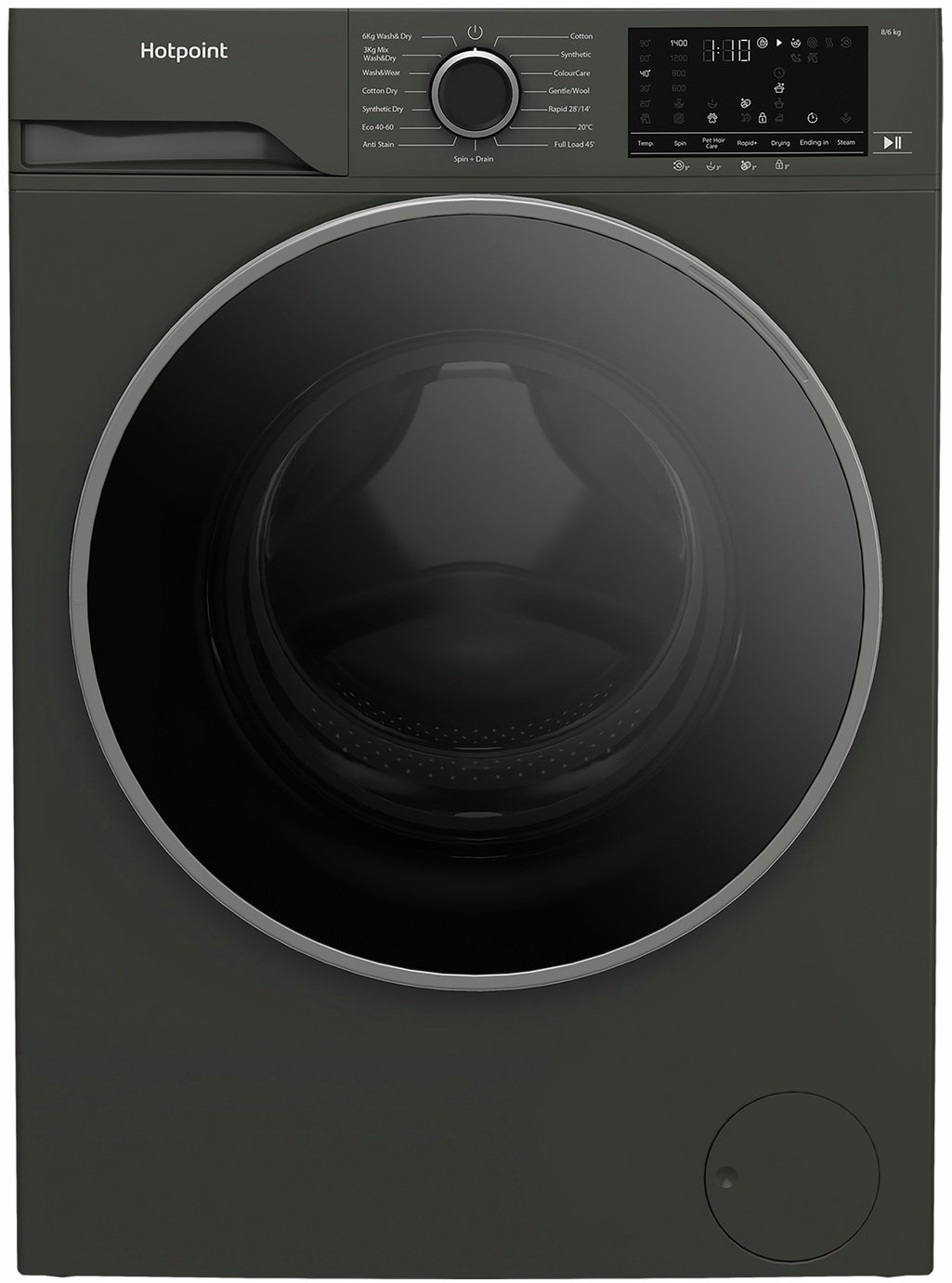 Hotpoint HBD8680GANTISTAINUK 8/6KG 1400 Spin Washer Dryer
