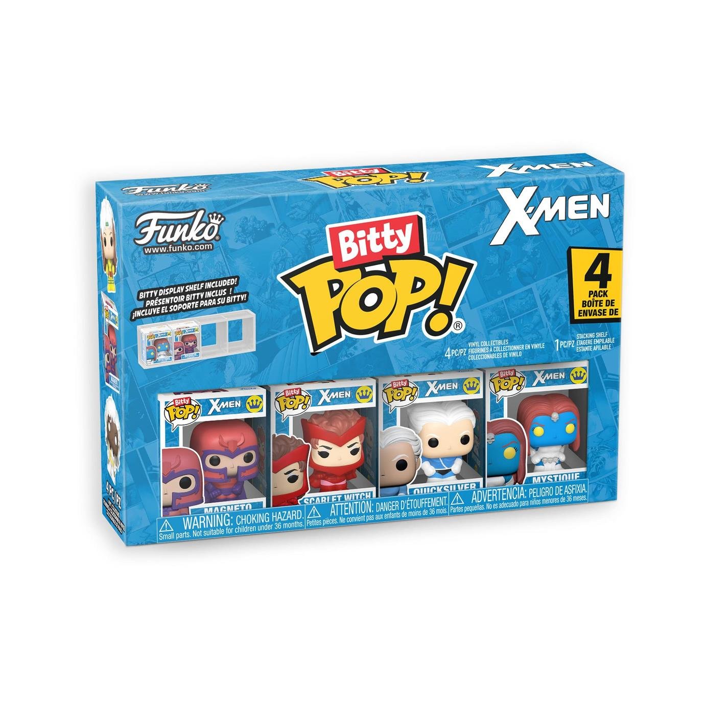 Marvel Bitty POP Collectibles - Pack of 4