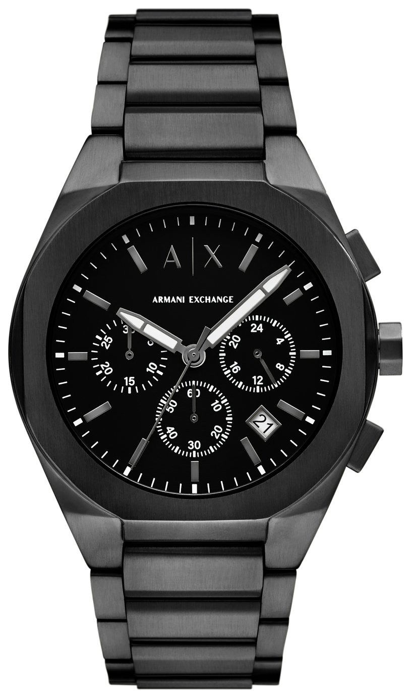 Armani Exchange Mens Rafael Stainless Steel Bracelet Watch