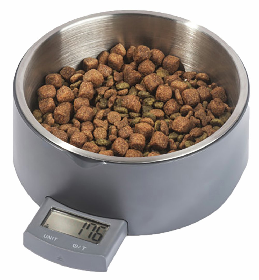 Salter Stainless Steel Digital Pet Food Scale - Grey