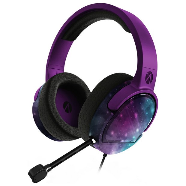 Purple Xbox Mic Argos Wired Headset Xbox One Stereo Headset Argos