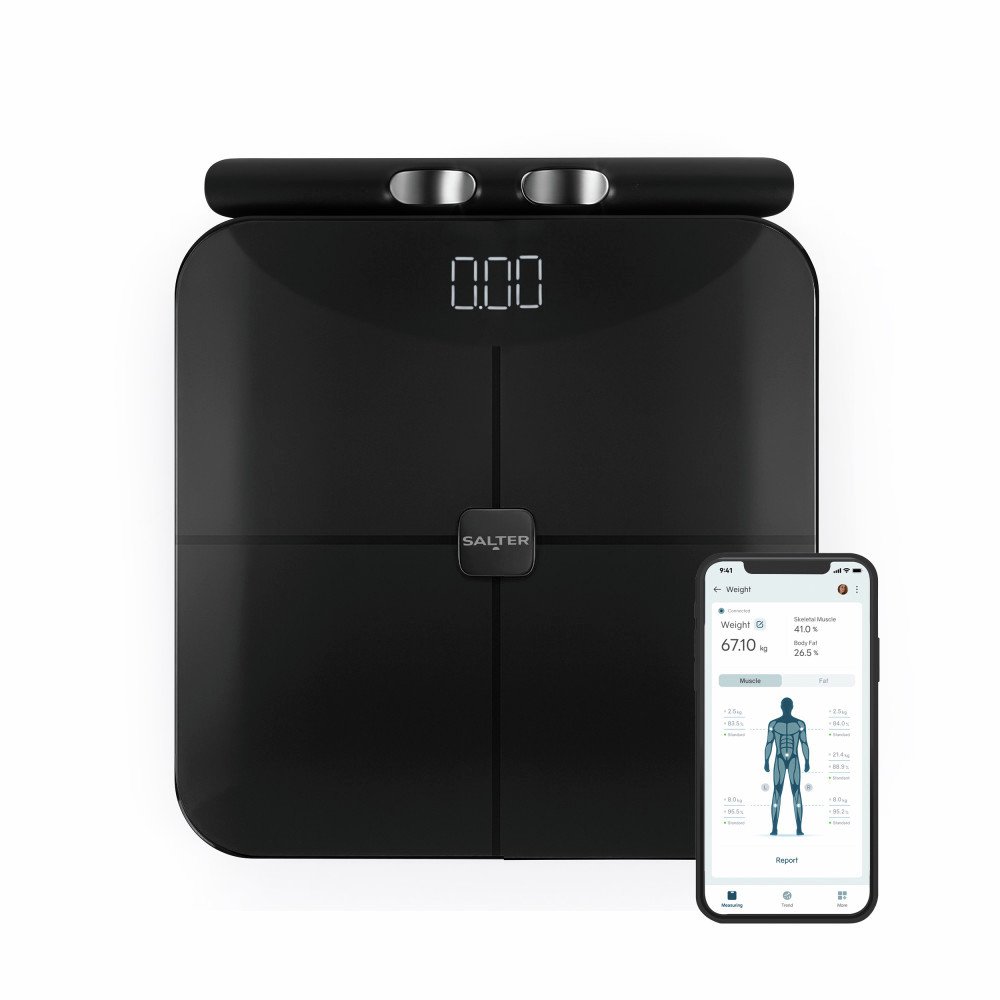 Salter Body Insight Smart Bathroom Scale - Black