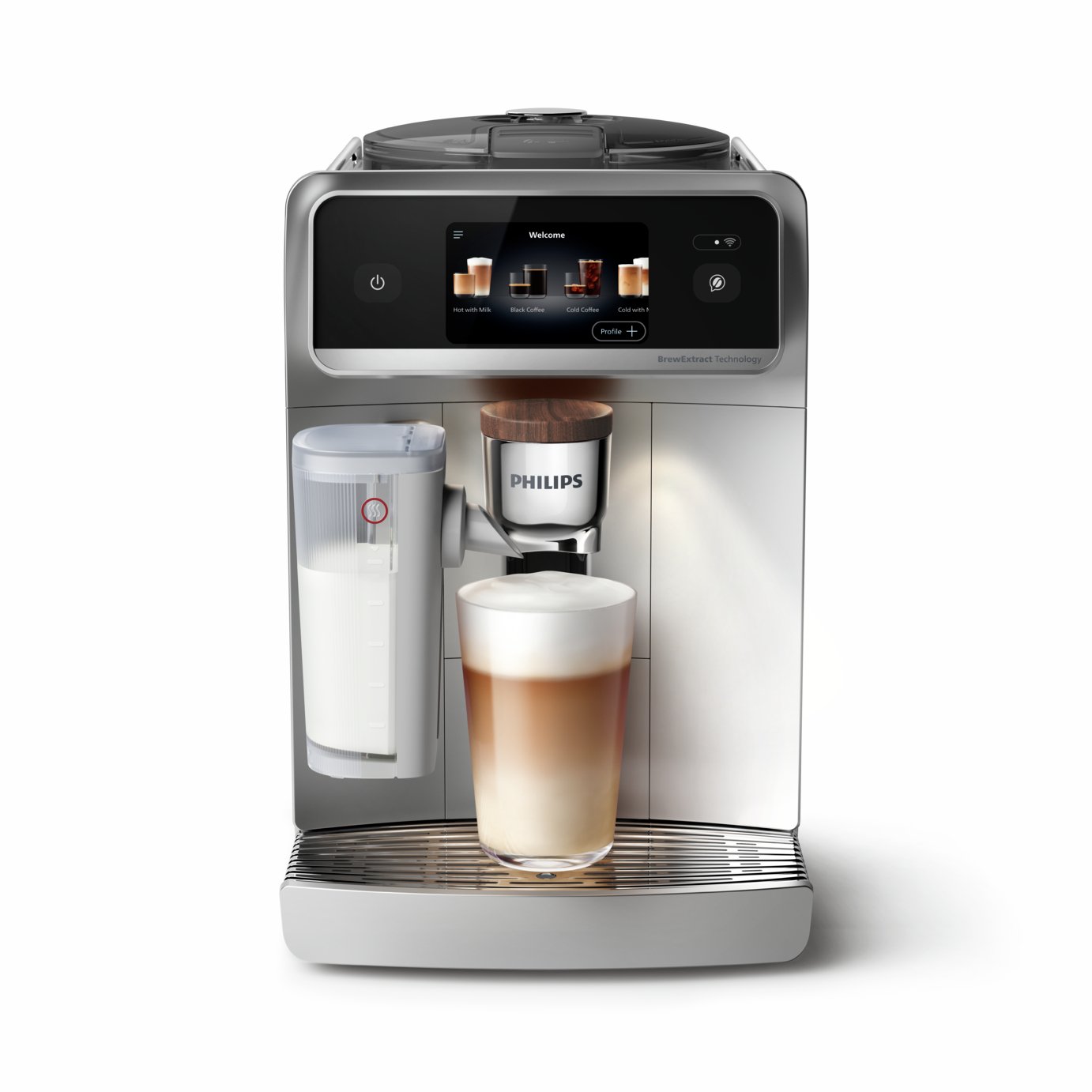 Philips Cafe Aromis 8000 Series Bean to Cup Coffee Machine - Silver