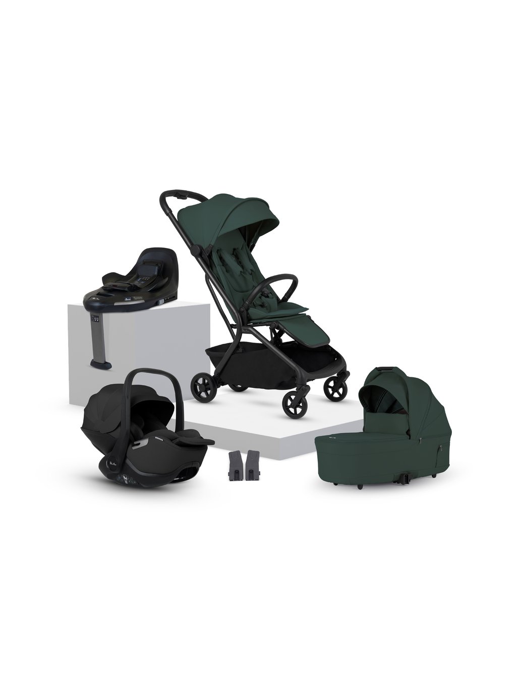Silver Cross Nia Compact Travel System - Conifer