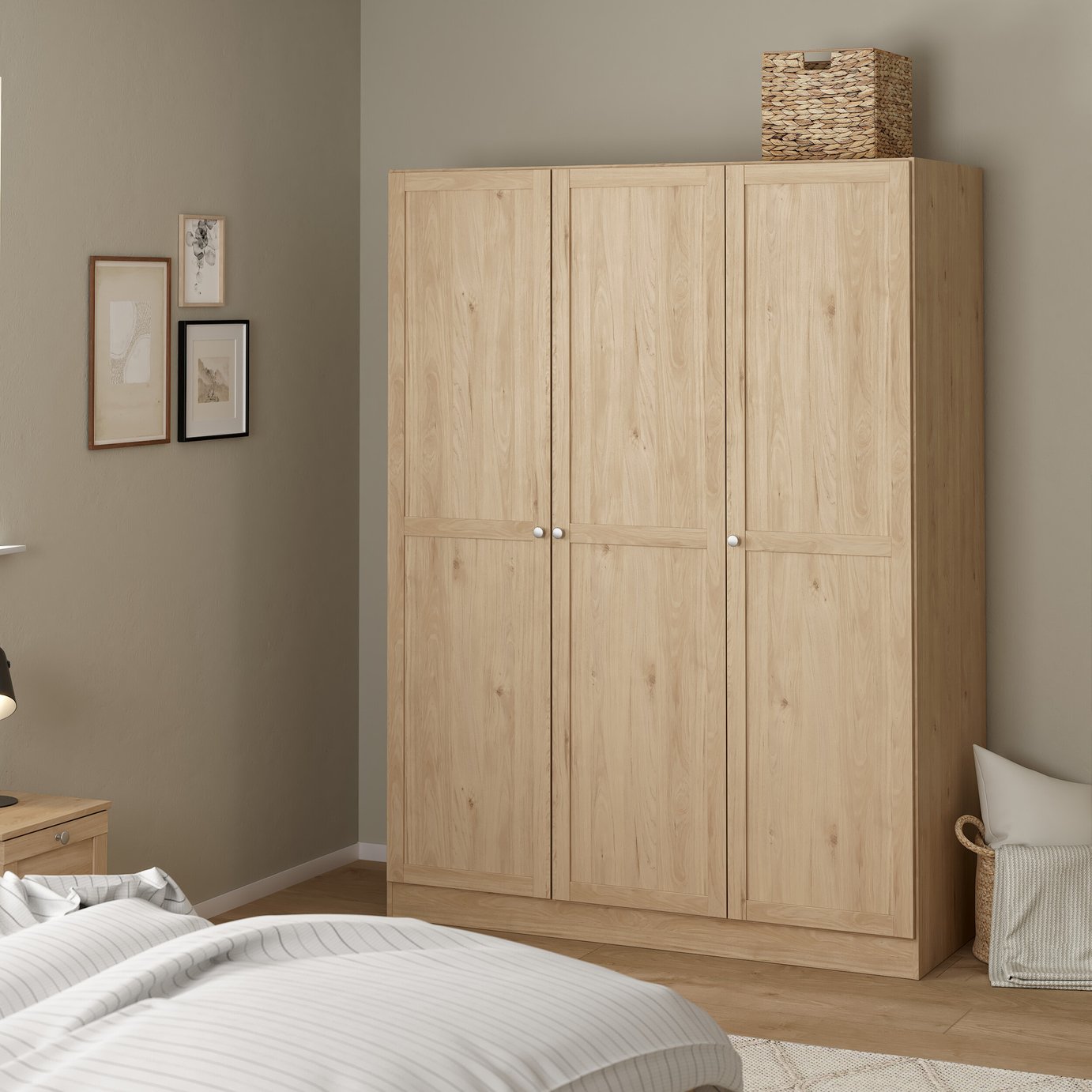 Furniture To Go Brande 3 Doors Wardrobe