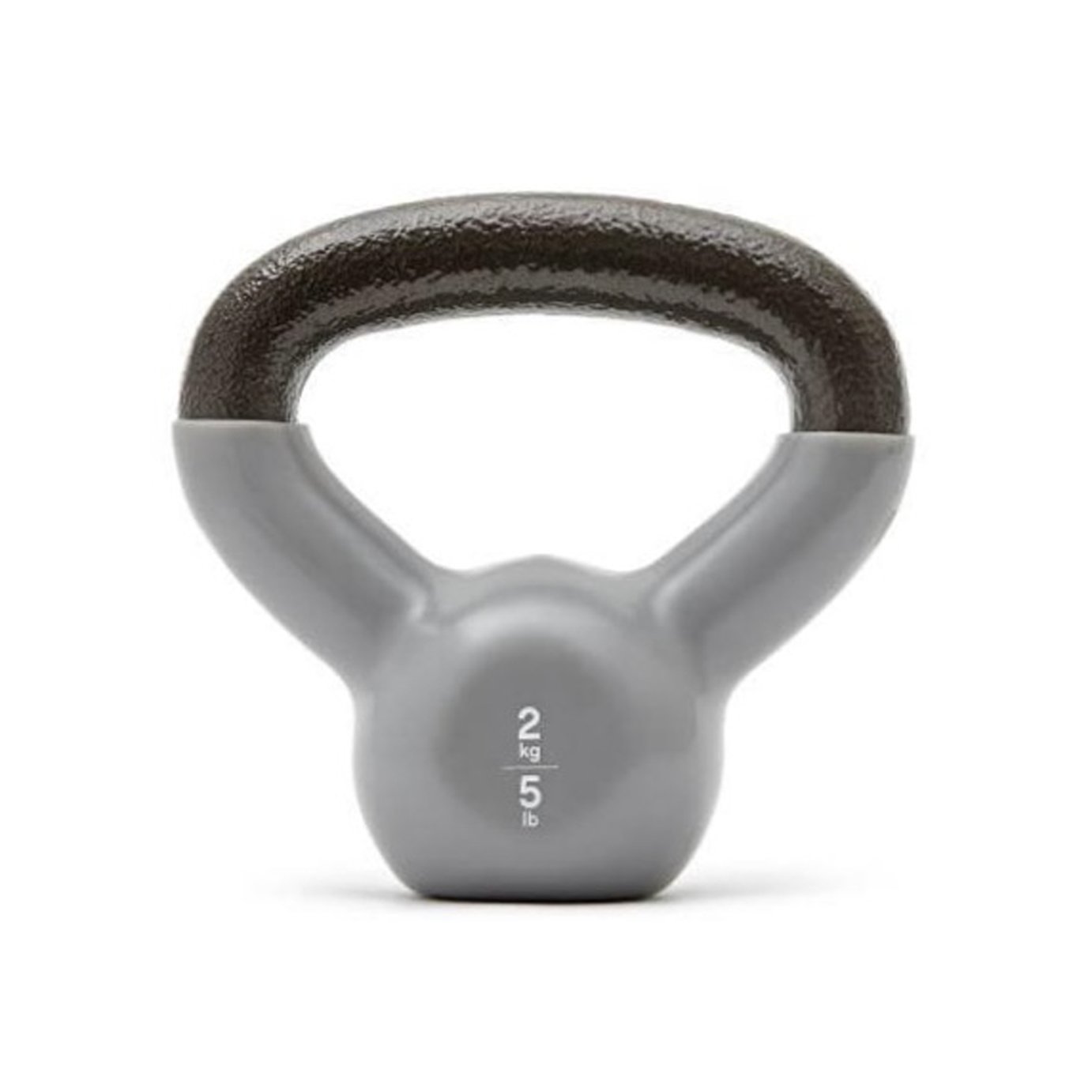 Reebok Cast Iron 2kg Kettlebell - Grey