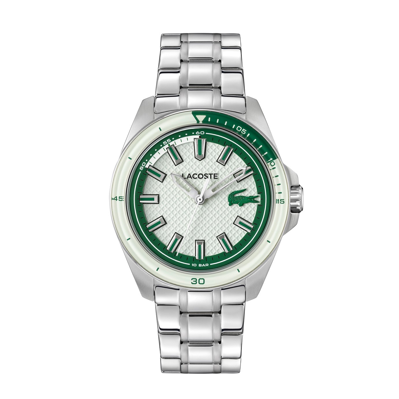 Lacoste Petit Pique Dial Stainless Steel Bracelet Watch