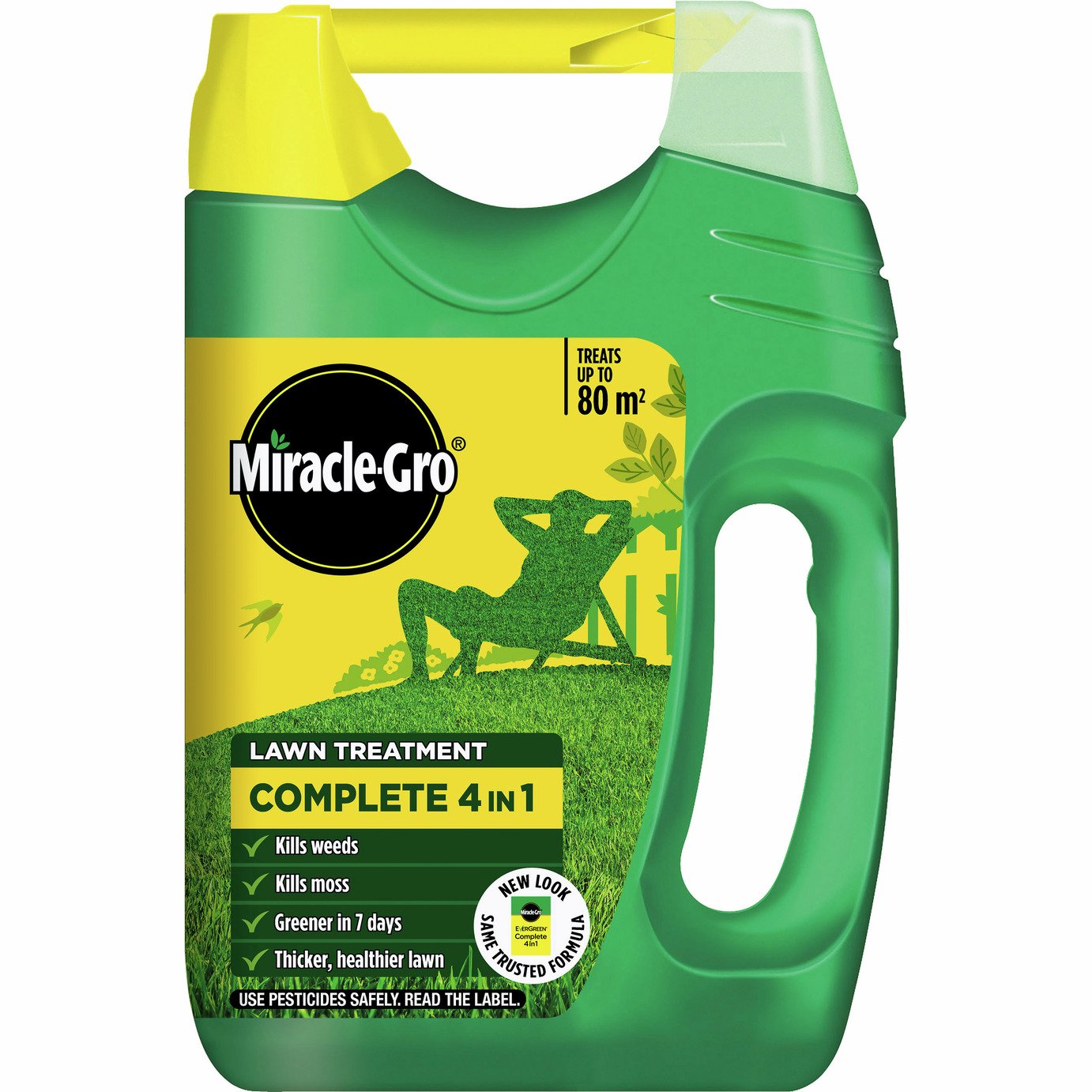 Miracle-Gro Complete 4 in 1 Lawn Treatment - 80m2