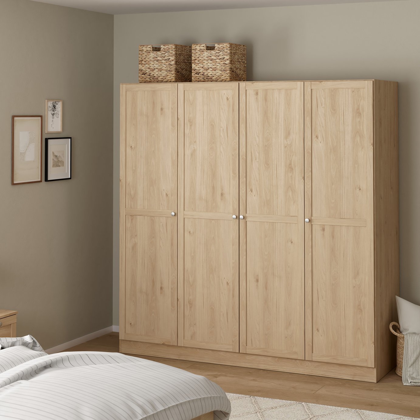 Furniture To Go Brande 4 Doors Wardrobe