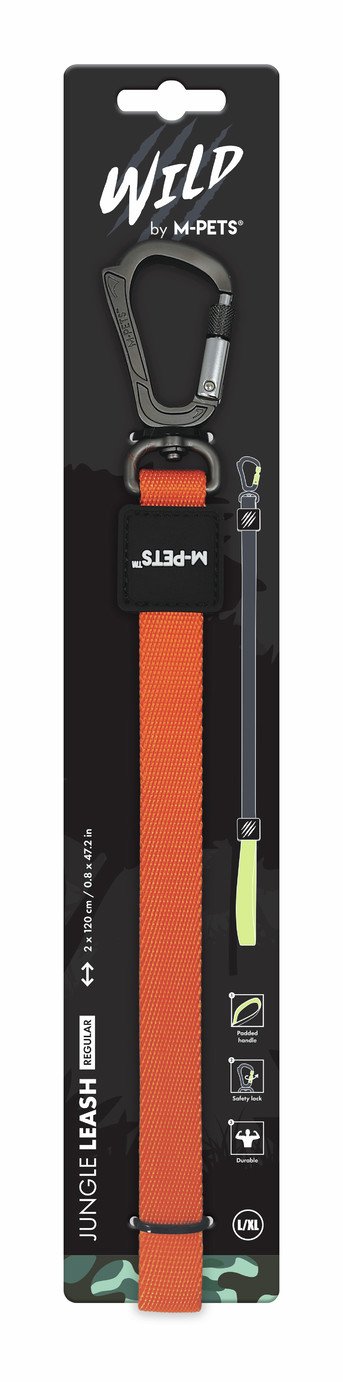 M-PETS Wild Jungle Dog Lead - Large to Extra Large