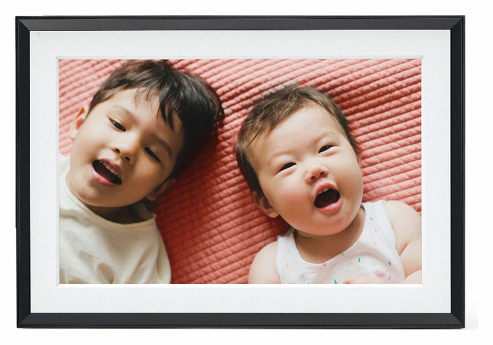 AURA Carver Mat 10.1 Inch Digital Photo Frame - Black