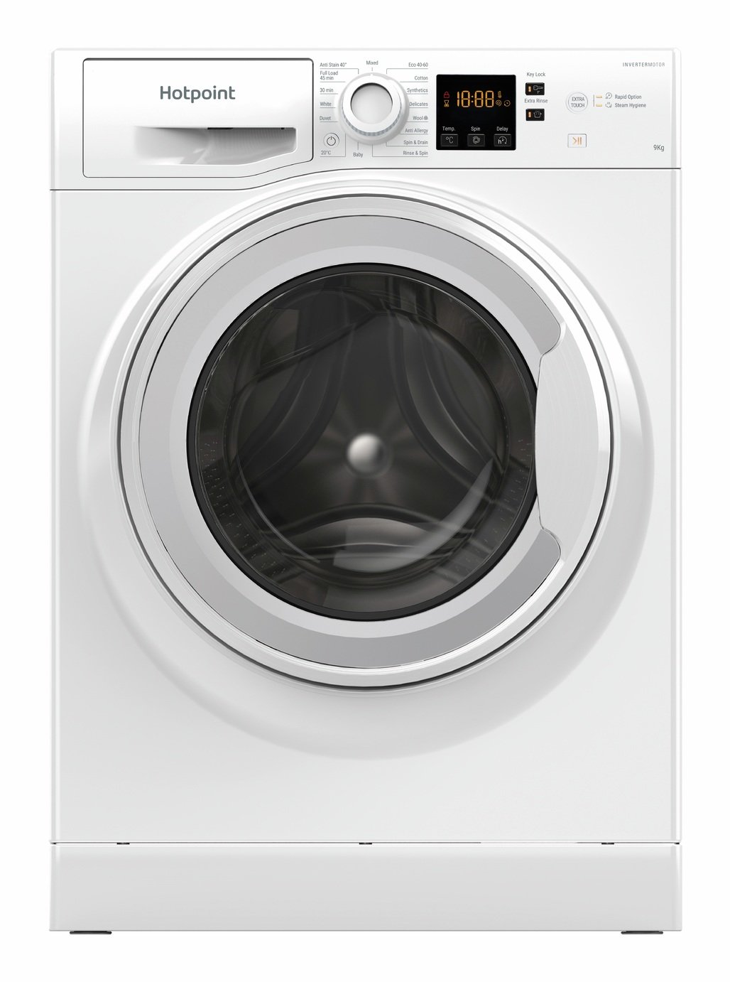 Hotpoint NSWM946WUK 9KG 1400 Spin Washing Machine - White